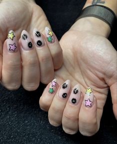 Summer Spring Nails, Chloe Nails, Punk Nails, Anime Nails, Simple Gel Nails, Pretty Gel Nails, Shellac Nails