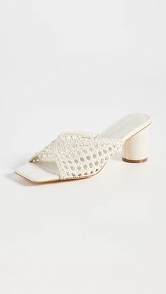 Intentionally Blank Casandra Sandals | Shopbop Intentionally Blank, Cream Sandals, Open Toe Shoes, Leather Weaving, Brown Sandals, Top Shoes, Black Sandals, Women's Shoes, Open Toe