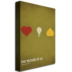 the wizard of oz minimalist movie poster canvas print wall art home decor - choose size