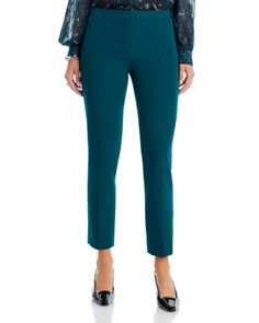 Kobi Halperin Alexi Straight Pants Elegant Green Tapered Leg Pants, Turquoise Stretch Bottoms, Elegant Green Stretch Dress Pants, Travel Systems For Baby, Swimsuit Cover Up Dress, Kobi Halperin, Sea Moss, Beauty Awards