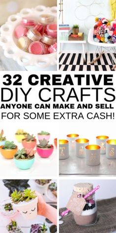 32 creative diy crafts anyone can make and sell for some extra cash