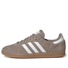 adidas Originals Samba OG 'Chalky Brown Gum' HP7903 (SNKR/Cozy/Skate/Wear-resistant) Blue Samba, Brown Samba, Casual Classy Outfits, Skate Wear, Walk This Way, Fit Ideas, Athleisure Outfits, Play Dress, Adidas Samba