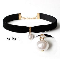 Pearl Velvet Choker Necklace Make An Offer Or Bundle For Huge Discounts Bridgerton Jewellery, Chokers Aesthetic, Zara Necklace, Coin Choker, Bow Choker, Velvet Choker Necklaces, Stamped Necklaces, Choker Designs