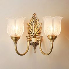 Antique Style Golden Leaf Wall Sconce with Frosted Glass Shade - Ideal – LunaDesignStudios Bedroom Wall Lamp, Floor Inspiration, Cottagecore House, Bedside Wall Lamp, Luminaire Vintage, Modern Minimalist Living Room, Brass Wall Lamp, Light Bedroom, Stair Lighting