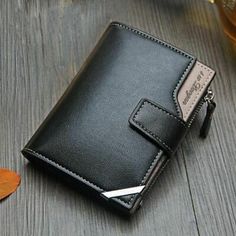 Black Videos, Men Wallet, Men's Wallet, Korean Casual, Wallet Pattern, Card Bag, Fold Wallet