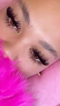 - 𝗳𝗼𝗹𝗹𝗼𝘄 𝟰 𝗺𝗼𝗿𝗲 ➚➚➚ Wispy Lash Mapping Clusters, Baby Doll Lash Extensions, Baddie Lash Extensions, Lash Extensions Styles Black Women, Long Wispy Lashes, Prom Lashes, Wispy Lash Set, Maintenance Week, Eyelash Ideas