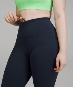 Wunder Train High-Rise Tight with Pockets 25" | Women's Pants | lululemon Functional Lululemon Workout Bottoms, Lululemon Functional Workout Bottoms, Lululemon Sports Bottoms With Functional Pockets, Lululemon Activewear With Pockets For Workout, Sporty Lululemon Activewear With Pockets, Lululemon Activewear For Gym, Sporty Lululemon Activewear With Functional Pockets, Lululemon Sporty Activewear With Hip Pockets, Black Lululemon Activewear With Pockets