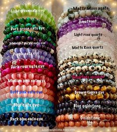 Bracelet Ideas Crystal Beads, Crystal Beaded Bracelets, Amethyst Chakra, Charm Bracelets For Girls, Beads For Bracelets, Dope Jewelry Accessories