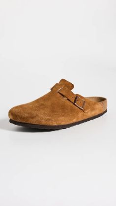 Birkenstock Boston Soft Footbed Clogs | Shopbop Birkenstock Sandals Men, Birkenstock Boston Soft Footbed, Birkenstock Boston Shearling, Birkenstock Colors, Boston Soft Footbed, Men Birkenstock, Boston Clogs, White Slippers, Birkenstock Sandals Arizona