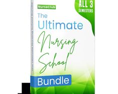 the ultimate nursing school bundle includes all 3 books and an interactive guide to help you learn nursing