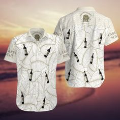 Freemark Abbey Napa Valley Cabernet Sauvignon Summer Hawaiian Shirt - Teelooker - Limited And Trending White Hawaiian Shirt, Tropical Fashion, Cabernet Sauvignon, Napa Valley