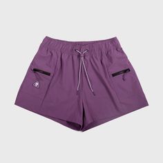 Women's Summit Short Sporty Moisture-wicking Shorts For Hiking, Stretch Cotton High-waisted Shorts Activewear, Sporty Hiking Activewear With Built-in Shorts, Purple Moisture-wicking Short-length Activewear, Moisture-wicking Purple Short Activewear, Ripstop Fabric, Timor Leste, Too Long, Too Short