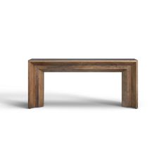 Hooker Furniture 60" Solid Wood Console Table | Wayfair Concrete Exterior, Reclaimed Wood Console Table, Long Sofa Table, Table Wood