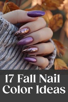 Fall Gel Design Nails, Fall Nail Designs Wine Color, Purple Fall Acrylic Nails, Plum Colored Nails Designs, Fall Mauve Nail Designs, Fall Nails Dipping Powder, Berry Color Nails Designs, Cat Eye Nails Autumn, Nail Art Inspo Fall 2024