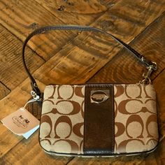 Brand New Never Used. Coach Rectangular Wristlet With Zipper Pouch, Chic Coach Rectangular Wristlet, Chic Rectangular Coach Wristlet, Coach Rectangular Everyday Wristlet, Coach Everyday Rectangular Wristlet, Coach Rectangular Wristlet For Travel, Bags Coach, Coach Wristlet, Wristlets