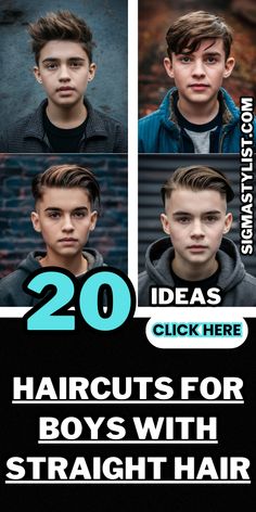 Stay ahead of the trends with 20 of the best haircuts for boys with straight hair in 2024. These fresh styles will keep your child looking sharp and fashionable. Hair Cuts For Boys 2024, Trending Boys Haircuts 2024, Boys Haircut Straight, Boys Hair Cuts 2024, Boys Haircuts 2024, 2024 Boys Haircut Trends, Haircuts For Boys With Straight Hair, Teen Boy Haircuts Straight Hair, Boys With Straight Hair