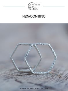 Your daintiest hexagon stacking ring in sterling silver. We love this dainty stacking ring with this aquamarine ring or stacked with any of our Hidden Gems rings. And how about flashing this one as an everyday midi ring? Minimalist Sterling Silver Octagon Jewelry, Silver Minimalist Octagon Ring, Minimalist Octagon Sterling Silver Jewelry, Minimalist Silver Octagon Ring, Minimalist Silver Octagon Jewelry, Minimalist Hexagon Faceted Jewelry, Minimalist Octagon Promise Ring, Silver Hexagon Sterling Silver Ring, Sterling Silver Hexagon Ring In Silver