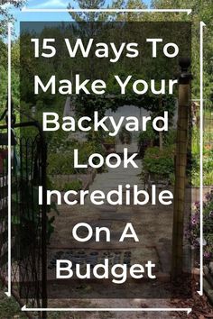 Easy outdoor updates for your backyardfront yardgarden and patioEasy budget friendly outdoor makeovers and ideasbackyard makeover budgetfriendly Backyard Upgrades, Garden Wallpaper, Diy Backyard Landscaping, Backyard Makeover