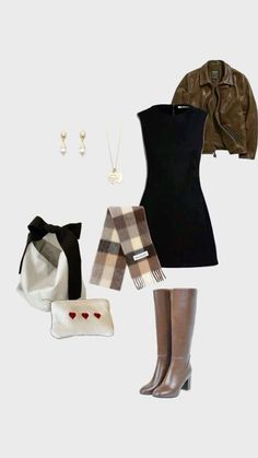 Realistic Outfits, How To Have Style, Perfect Fall Outfit, Boots Dress, Crisp Autumn, Trendy Outfit Ideas, Trendy Outfit, Outfit Fall