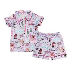 Match with your little one girl in these fun Taylor Swift mommy and me pajamas shorts sets! Perfect for lounging around the house in summertime. These run true to size. Super soft, milk silk material. 2-4 week turn around time or your money back! Taylor Swift Pajamas, Halloween Pajamas, Cute Clothing Stores, Kids Pjs, Tutu Costumes, Silk Material, Kids Pajamas, Christmas Pajamas, First Girl