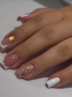 Natural Nails Manicure, Beauty Nails Design, Short Square Acrylic Nails, Short Nail Designs, Elegant Nails, Coffin Nails Designs, Classy Nails, Nail Decorations