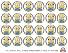 despicable minion stickers with different expressions