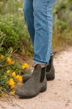 Blundstone Women's High Top's are perfect for the spring time. High Top Boots, Leather High Tops, Rustic Brown, Leather Conditioner, Leather Pulls