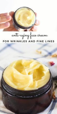 Anti Aging Face Cream Diy, Face Cream Diy, Diy Face Cream, Homemade Face Cream, Diy Anti Aging, Diy Skin Care Recipes