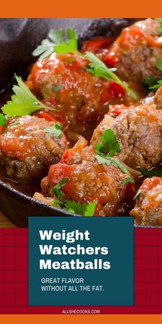 Weight Watchers low-fat meatballs are a delicious protein recipe that is filling and tasty. Weight Watchers Meatballs, Protein Recipe, Meatballs Recipe, Best Comfort Food, Cooking For Two, Meatball Recipes