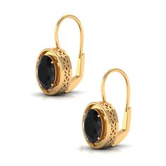 Product Details These elegant and stylish earrings feature a beautiful oval black onyx solitaire stone set in a prong setting. The onyx stone, known for its depth and richness of color, adds a touch of sophistication to the design. The drop earrings are designed with lever backs, ensuring a secure and comfortable fit. The sleek and simple design of these solitaire earrings make them the perfect accessory for both casual and formal outfits. Product Information SKU SHP-EARRINGS122110518 Weight 2.0 Solitaire Earrings, Stylish Earring, Signature Jewelry, Onyx Stone, Formal Outfit, Timeless Jewelry, Stone Settings, Conflict Free Diamonds, Black Onyx