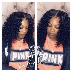 Deep Wave Hair, Natural Hair Braids, Wave Hair, Wand Curls, Deep Wave, Black Girls Hairstyles, Hair Bundles, Half Up, Girl Hairstyles