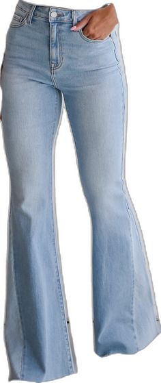 Non-stretch Flare Cotton Jeans, Non-stretch Cotton Flare Jeans, Cotton Flare Non-stretch Jeans, Trendy Stretch Light Wash Jeans, Retro High Rise Flare Jeans For Spring, Chic Medium Wash Non-stretch Jeans, Classic Full Length Flare Jeans For Spring, Classic Light Wash Pants For Spring, Chic Flare Jeans In Light Wash