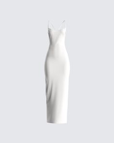 The sleekest white, back cut-out dress for a classy night out in the city 🤍 Yeah, she's a walking angel 😇 White Dress Classy, White Fitted Dress, Cut Out Maxi Dress, White Maxi Dress, Long White Dress, Dress Aesthetic, Dress Gloves, White Maxi, Teenage Fashion Outfits