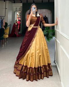 Cotton Lehenga, Trendy Outfits Indian