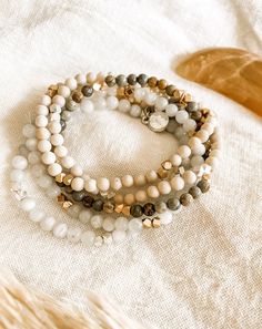 Ocean Jasper Stone Diffusing Bracelet Bead Brackets, Boy Bracelets, Stretch Beaded Bracelets Diy, Jasper Bead Bracelet, Total Girl, Intention Bracelets, Homemade Bracelets, Stone Bead Jewelry, Autumn Bracelet