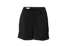 Black Pocketed Tuxedo Shorts - Women’s Tuxedo Suits | girls prom tuxedo | gal tux | Wedding Party, Bridesmaids Classic Shorts For Day Out, Classic Style Short Bottoms For Day Out, Classic Short Length Bottoms For Day Out, Trendy High-waisted Shorts With Rolled Hem, Chic Shorts With Rolled Hem, Classic Fitted Shorts For A Day Out, Classic Fitted Shorts For Day Out, Tuxedo Outfit, Black Tuxedo Suit