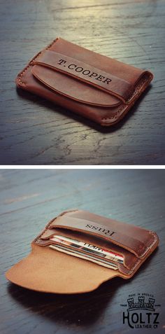 This Babe Personalized Fine LeatherFront Pocket Wallet is a unique and timeless item! It is handmade right here in our shop with the finest of Full Grain American leathers. We hand pick our leather hides from a local tannery ~ for a rustic look and feel. This is a gift that will be used and loved for a lifetime! Perfect for the executive, professional, father, or dear friend in your life. Desain Merek, Fotocamere Vintage, Leather Front Pocket Wallet, Front Pocket Wallet, Babe Ruth, Pocket Wallet, Leather Hide, American Leather, Leather Projects