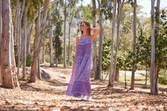 The Betsy long dress is perfect for summer. This dress is designed to be light and flowy. With a beautiful print, this dress is THE must-have item in your wardrobe this season. Color: Lavender Size: One Size, Fits Size 2 to 10 100% Indian Cotton Made in India Spring Boho Print Maxi Dress, Purple Sundress For Beach Spring Season, Spring Lavender Bohemian Maxi Dress, Lavender Flowy Maxi Dress For Spring, Purple Summer Sundress For Day Out, Purple Sleeveless Sundress For Summer, Spring Vacation Boho Dress In Free-spirited Style, Summer Purple Sundress, Free-spirited Boho Dress For Spring Vacation