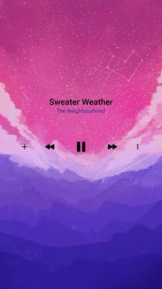 the cover art for sweater weather's new album, the night - bough