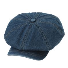 PRICES MAY VARY. WITHMOONS Baker Boy Flat Cap Stitchy Beret Washed Denim Jean Hat

Denim newsboy hat for SS season
Nicely finished
Dry cleaning preferred

100% Cotton
Material: 100% Cotton
Color Disclaimer: Due to monitor settings and monitor pixel definition, the color seen may be slightly different from the actual color. News Boy Cap, Ivy Hat, Jean Hat, Ivy Cap, Newsboy Hat, Baker Boy, Hemp Fabric, Denim Hat, Boy Hat