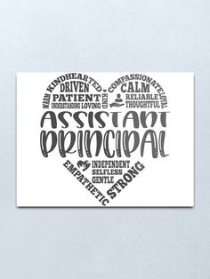 a heart shaped word cloud with words written in the shape of a heart metal print