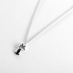 Equilibrium Girls Silver Plated Cute Cat Necklace
This gorgeous silver plated necklace from Equilibrium is perfect for any youngster that loves cats. Perfect for pairing with any party outfit or a special occasion.
An adorable cat pendant with a cute silver face with black features, beneath the head of this cat the body hangs allowing it to move freely as you move. The cheerful little cat pendant hangs from a silver chain which is approximately 39cm in length and fastens with a clip and loop mechanism. There is also an extension chain which allows you to adjust the length to your liking.
This beautiful dog necklace is presented in an Equilibrium gift box with the phrase ‘An imaginative collection of silver plated jewellery for girls.’ A wonderful accessory to give as a gift for Christmas o Cat Pendant, Dog Necklace, Beautiful Dog, Little Cat, Cat Pendants, Black Features, Cat Necklace, Silver Plated Necklace, Silver Plated Jewelry