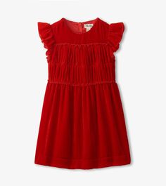 Stylish and chic, this red velvet smocked panel dress will have your little one jumping with joy this holiday season! Perfect for Christmas parties and all their holiday festivities, this dress will be a staple all season long. Reindeer Dress, Party Dresses Uk, Long Sleeve Sweatshirt Dress, Snowflake Dress, Girls Long Sleeve Dresses, Girls Tulle Dress, Balloon Skirt, Cheetah Dress