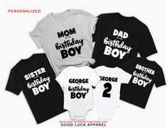 Birthday Boy Family Shirts, Birthday Group Shirt, Birthday Shirts For Family, Birthday Shirts Matching Outfit Kids Birthday Tee Personalized How do i purchase? 1. Choose the SHIRT STYLE and SIZE 2. Choose the COLOR 3. Add any personalization or note to seller, if available. 4. Add to cart. 5. If you need more Items to your order, please press the back button and repeat steps again. 6. Once all your desired items are in your cart you can complete your order by entering your payment method, desire Birthday Shirts For Family, Mother Son Matching Outfits, Matching Kids Outfits, Birthday Group Shirts, Matching Birthday Shirts, Happy Birthday Kids, Kids Birthday Shirts, Family Birthday Shirts, Birthday Boy Shirts