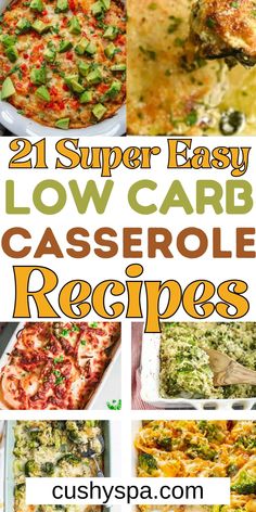 21 super easy low carb casserole recipes that are perfect for busy nights