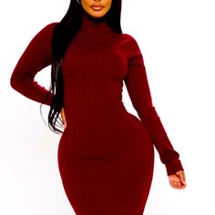 Fashion Nova Dress Size Large Hugs Ever Recurve Very Sexy Beautiful Color Never Worn Brand New Red Stretch Bodycon Dress For Fall, Ribbed Club Bodycon Dress, Red Stretch Bodycon Winter Dress, Red Stretch Bodycon Dress For Winter, Red Mini Bodycon Dress For Winter, Red Bodycon Dress For Winter, Ribbed Club Dresses, Red Bodycon Mini Dress For Winter, Red Bodycon Dress For Winter Night Out