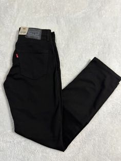 Levi Jeans Men, Black Levi Jeans, Black Levis, Work Shorts, Jeans Men, Jeans Color, Levis Men, Jeans Black, Black Stretch