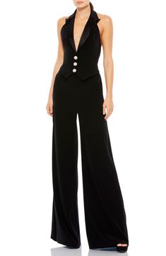 Jumpsuit Elegant Lulus, K Pop Suits, Wedding Guest Jumpsuit Lulus, Cocktail Attire For Women Nordstrom, Tuxedo Dress For Woman, Tuxedo Jumpsuit, Formal Jumpsuit, Satin Jumpsuit, Tuxedo Style