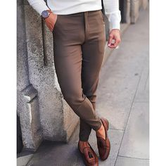 Season:Spring   Fall; Fabric:Spandex; Gender:Men's; Style:Casual,Classic Style,Fashion; Elasticity:Micro-elastic; Occasion:Formal,Daily,Work,Business; Fit Type:Regular Fit; Function:Comfort; Waistline:Mid Waist; Pattern:Plain; Design:Button,Pocket; Pants Type:Dress Pants,Chinos,Trousers,Tapered pants; Fly Type:Zipper,Button; Front page:FF; Listing Date:08/04/2024; Production mode:External procurement; Hips:; Length:; Waist: Wardrobe Men, Fashion Classic Style, Men's Dress Pants, Mens Dress Pants, Fall Fabric, Chino Trousers, Travel Wardrobe, Tapered Pants, Plain Design