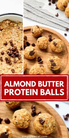 Try these almond butter protein bites for a high-protein, low-calorie snack! Quick and easy to make, they’re great for budget-friendly meal prep. Enjoy them at home or on the go with rolled oats, almond butter, protein powder, and just a touch of chocolate.